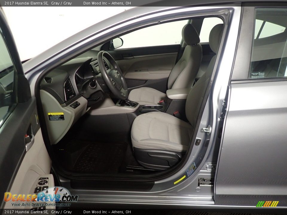 2017 Hyundai Elantra SE Gray / Gray Photo #19