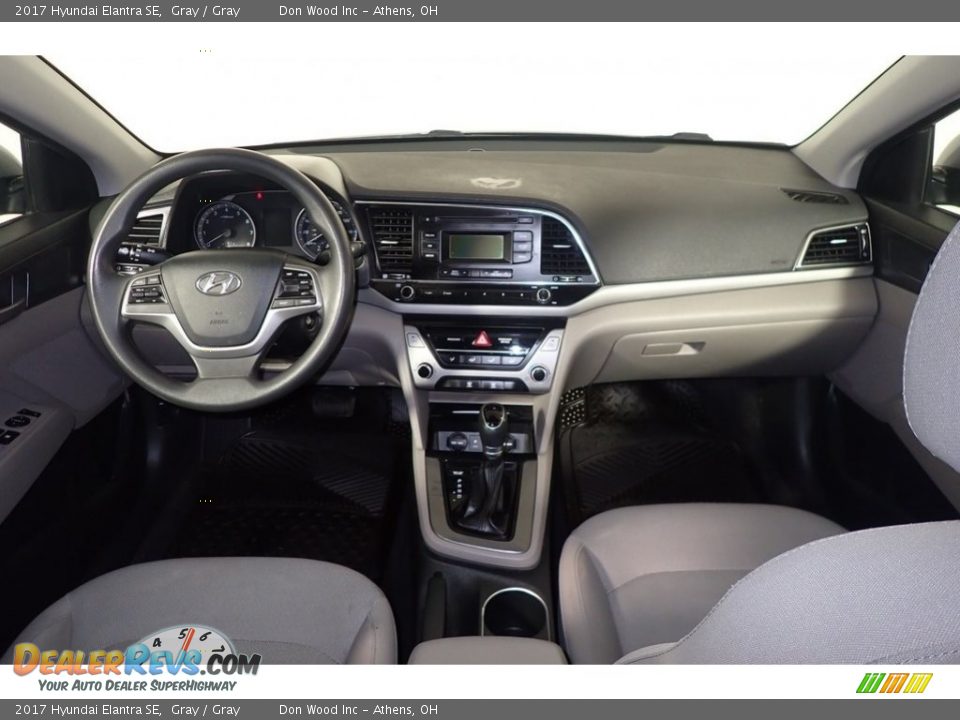 2017 Hyundai Elantra SE Gray / Gray Photo #21
