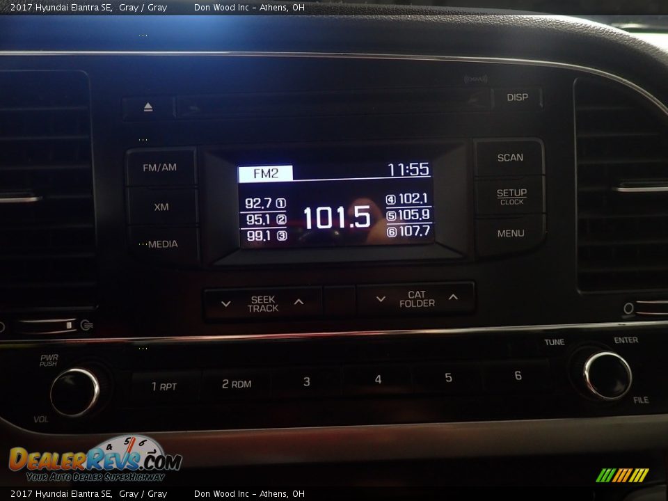 2017 Hyundai Elantra SE Gray / Gray Photo #23