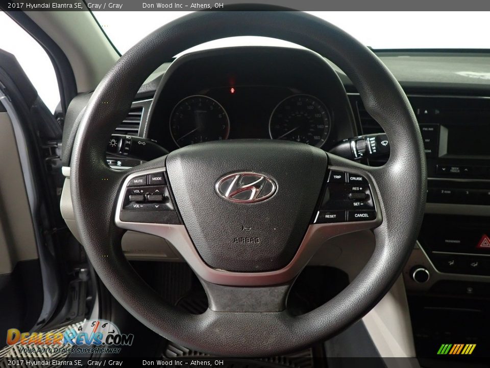 2017 Hyundai Elantra SE Gray / Gray Photo #24