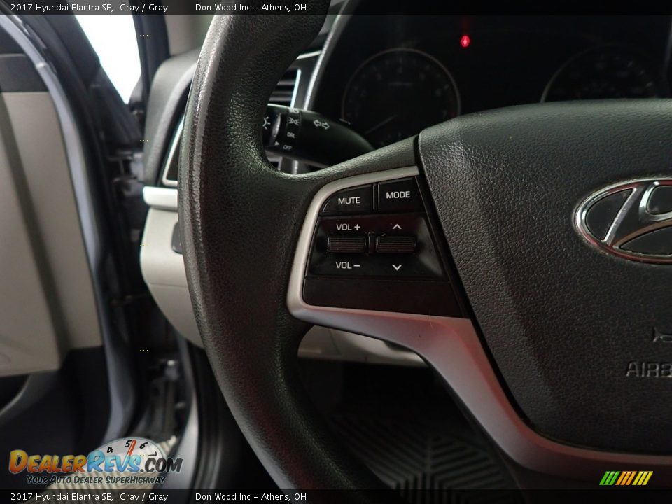 2017 Hyundai Elantra SE Gray / Gray Photo #26