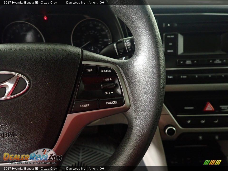 2017 Hyundai Elantra SE Gray / Gray Photo #27