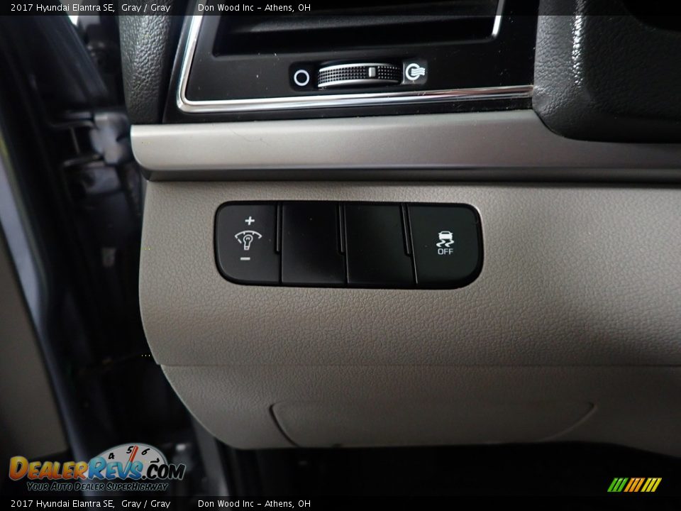 2017 Hyundai Elantra SE Gray / Gray Photo #28