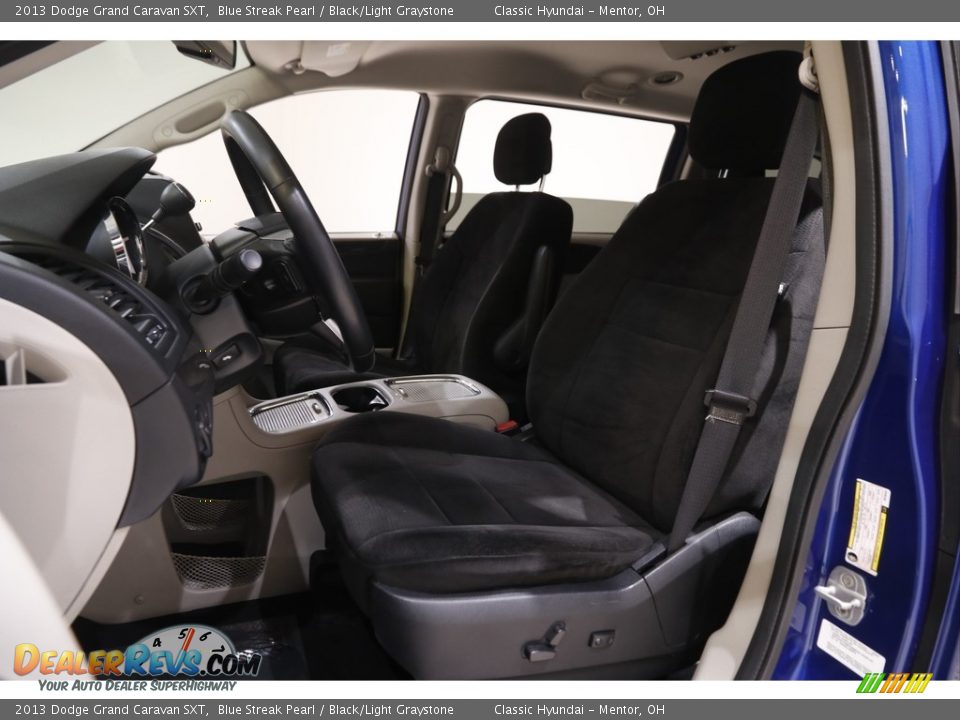 2013 Dodge Grand Caravan SXT Blue Streak Pearl / Black/Light Graystone Photo #5