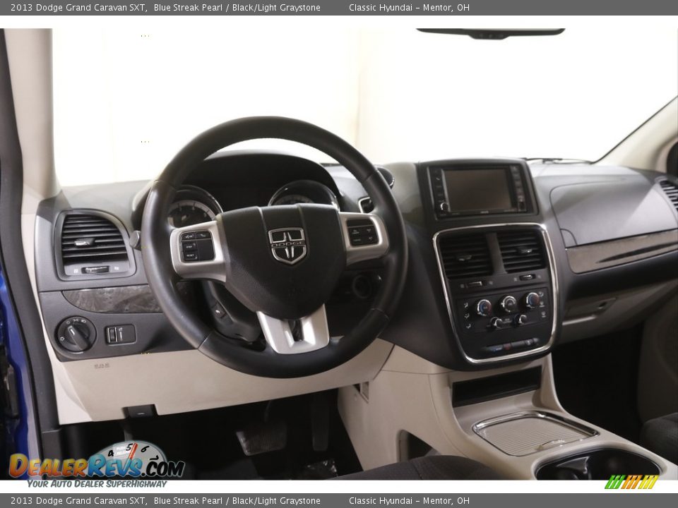 2013 Dodge Grand Caravan SXT Blue Streak Pearl / Black/Light Graystone Photo #6