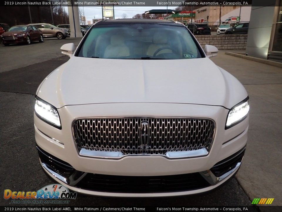 2019 Lincoln Nautilus Black Label AWD White Platinum / Cashmere/Chalet Theme Photo #8