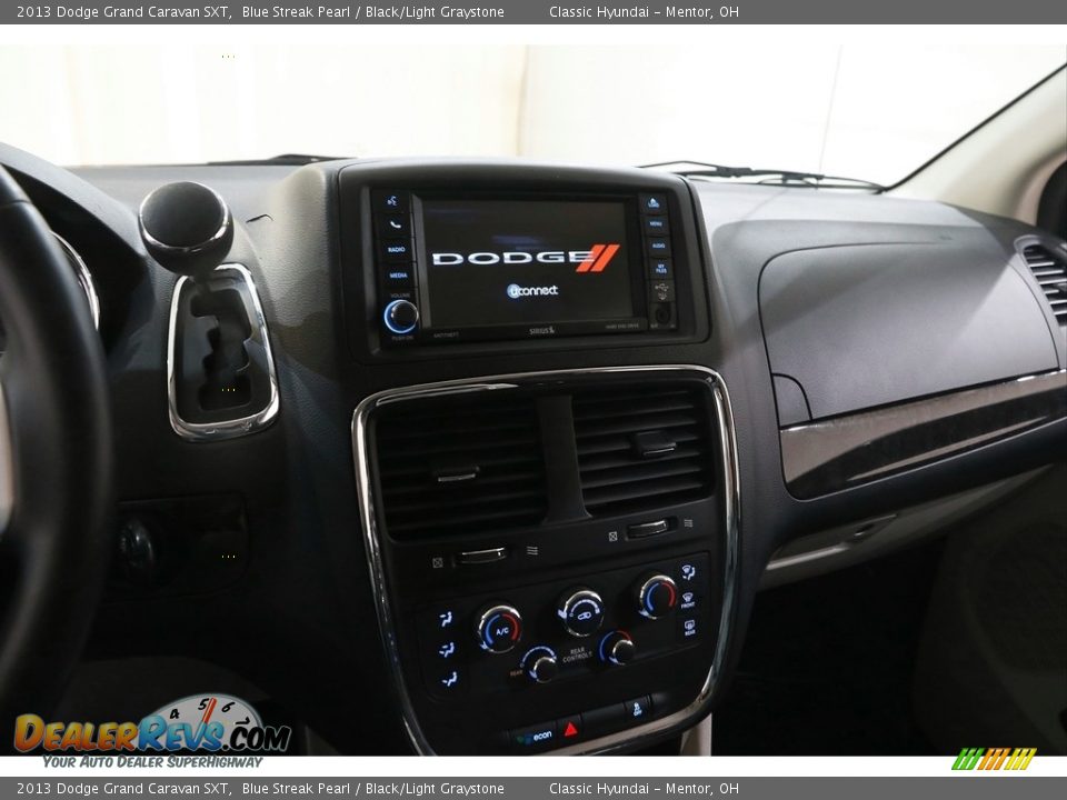 2013 Dodge Grand Caravan SXT Blue Streak Pearl / Black/Light Graystone Photo #9