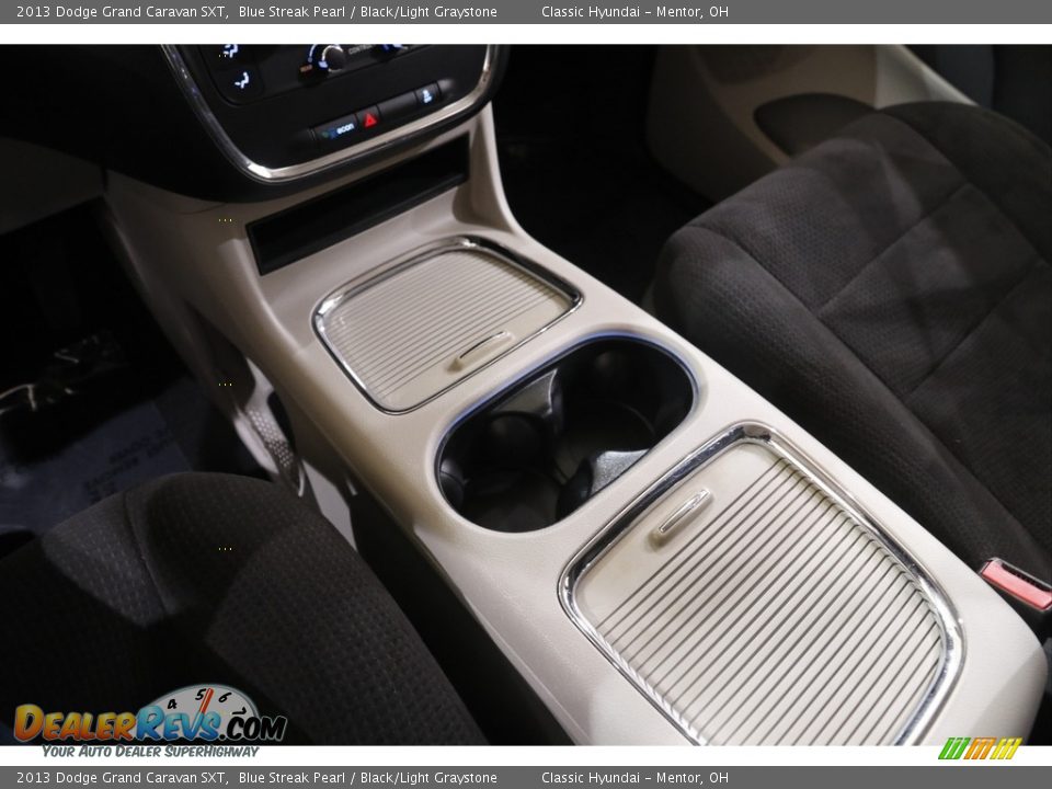 2013 Dodge Grand Caravan SXT Blue Streak Pearl / Black/Light Graystone Photo #13