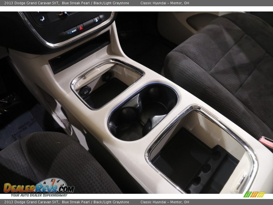 2013 Dodge Grand Caravan SXT Blue Streak Pearl / Black/Light Graystone Photo #14