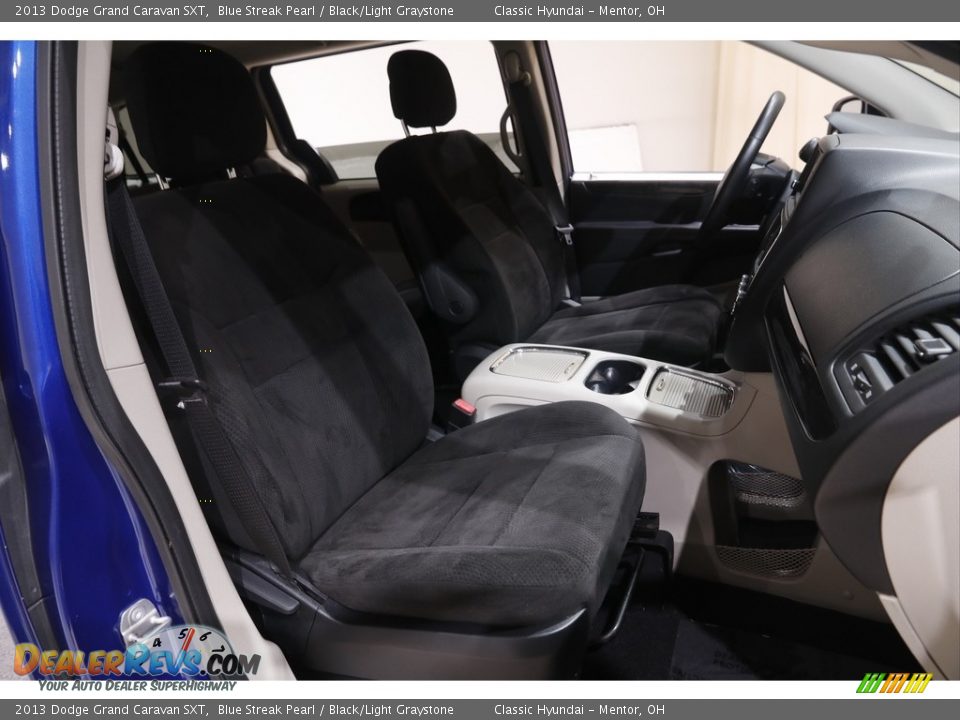 2013 Dodge Grand Caravan SXT Blue Streak Pearl / Black/Light Graystone Photo #15