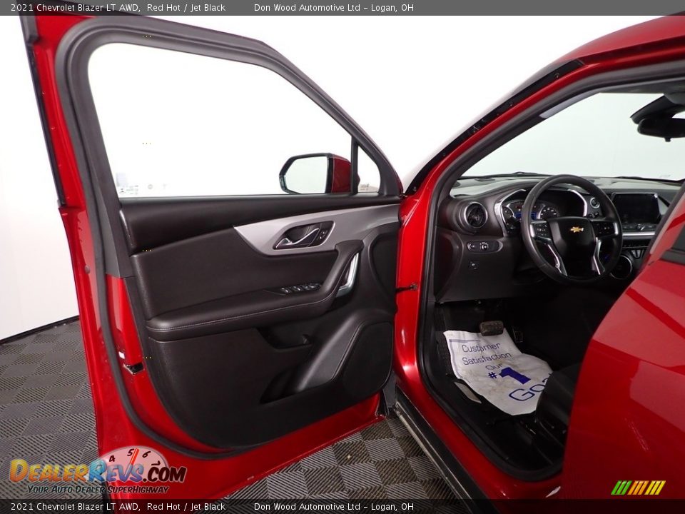2021 Chevrolet Blazer LT AWD Red Hot / Jet Black Photo #14
