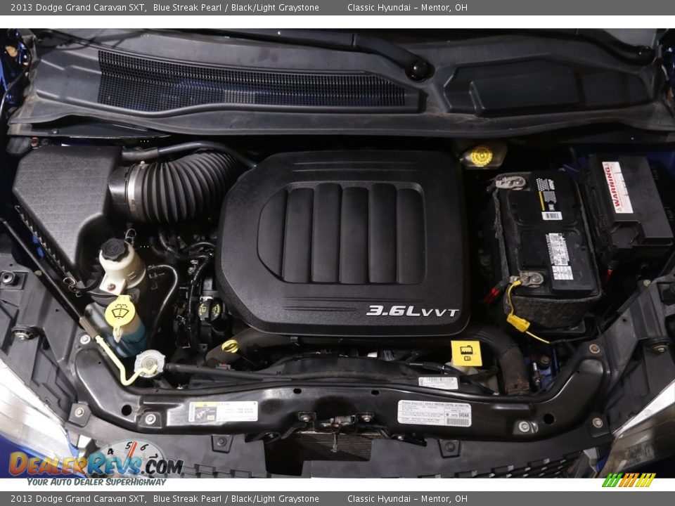 2013 Dodge Grand Caravan SXT Blue Streak Pearl / Black/Light Graystone Photo #20
