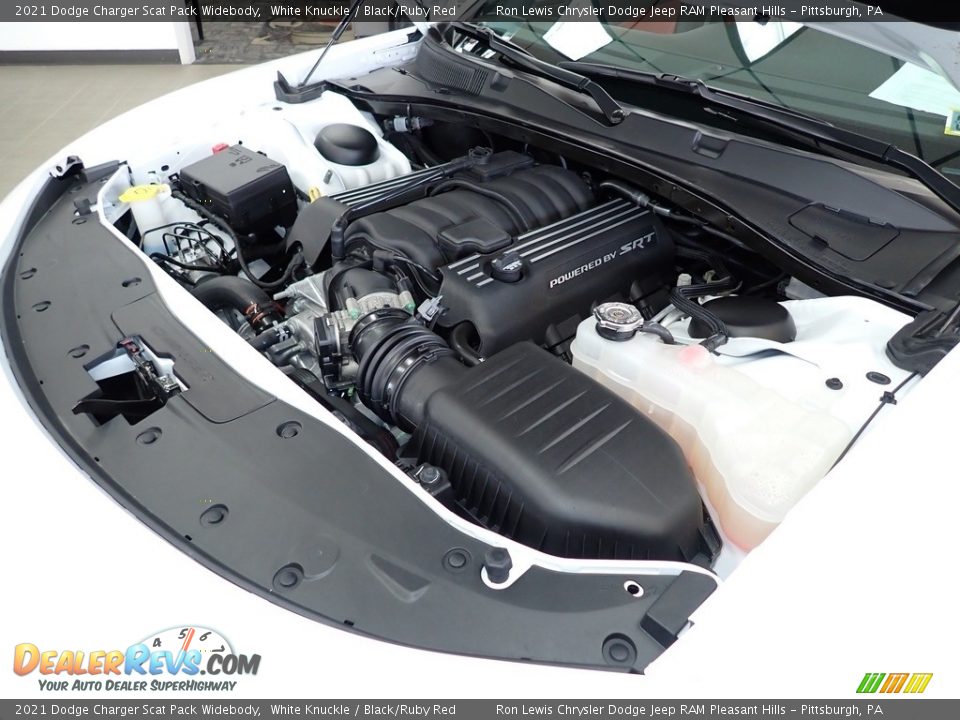 2021 Dodge Charger Scat Pack Widebody 392 SRT 6.4 Liter HEMI OHV-16 Valve VVT MDS V8 Engine Photo #11