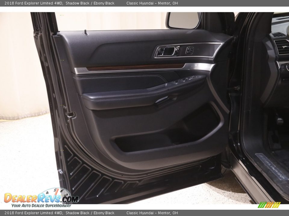 2018 Ford Explorer Limited 4WD Shadow Black / Ebony Black Photo #5