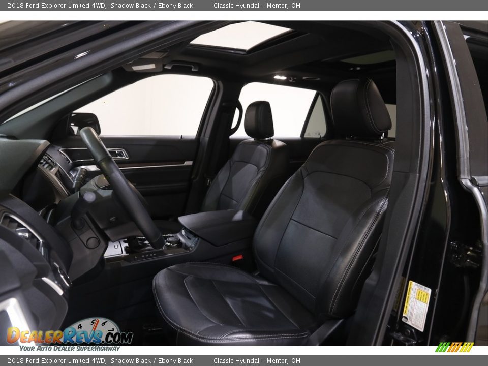 2018 Ford Explorer Limited 4WD Shadow Black / Ebony Black Photo #6