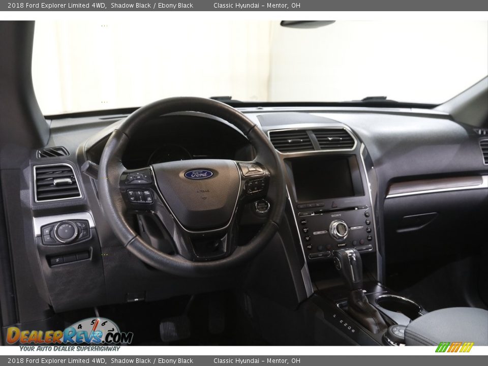 2018 Ford Explorer Limited 4WD Shadow Black / Ebony Black Photo #7