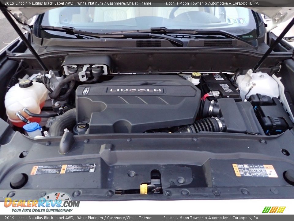 2019 Lincoln Nautilus Black Label AWD 2.7 Liter GTDI Twin-Turbocharged DOHC 24-Valve VVT V6 Engine Photo #27