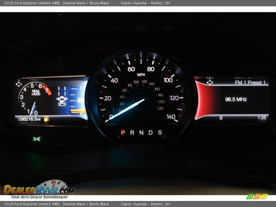 2018 Ford Explorer Limited 4WD Shadow Black / Ebony Black Photo #9