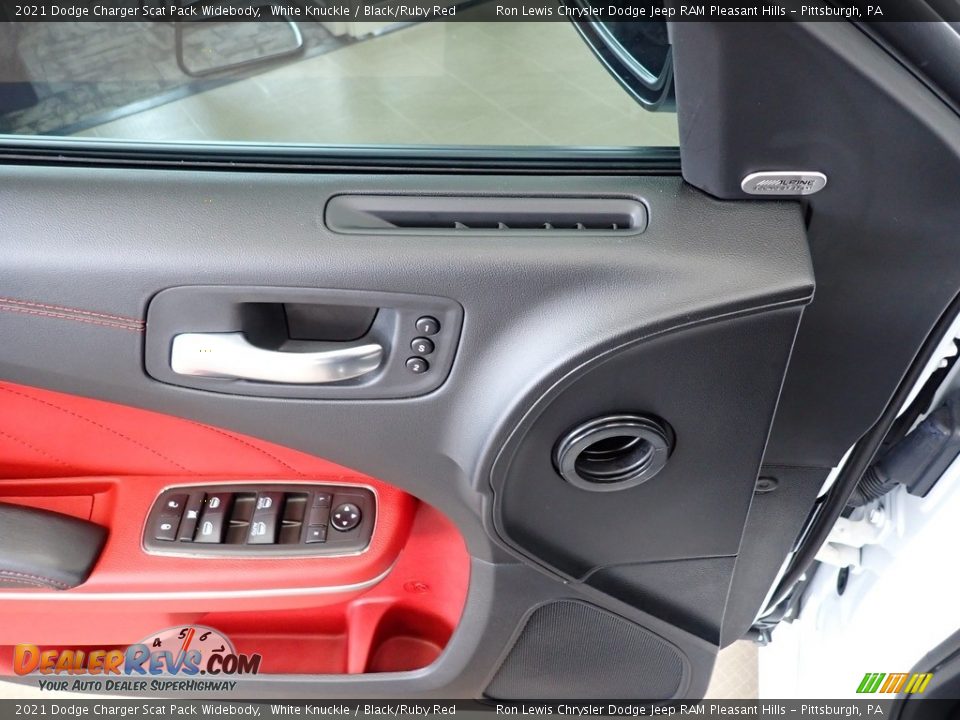 Door Panel of 2021 Dodge Charger Scat Pack Widebody Photo #15