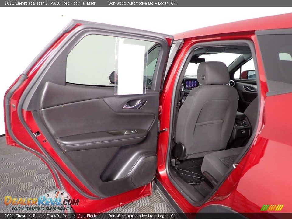 2021 Chevrolet Blazer LT AWD Red Hot / Jet Black Photo #25