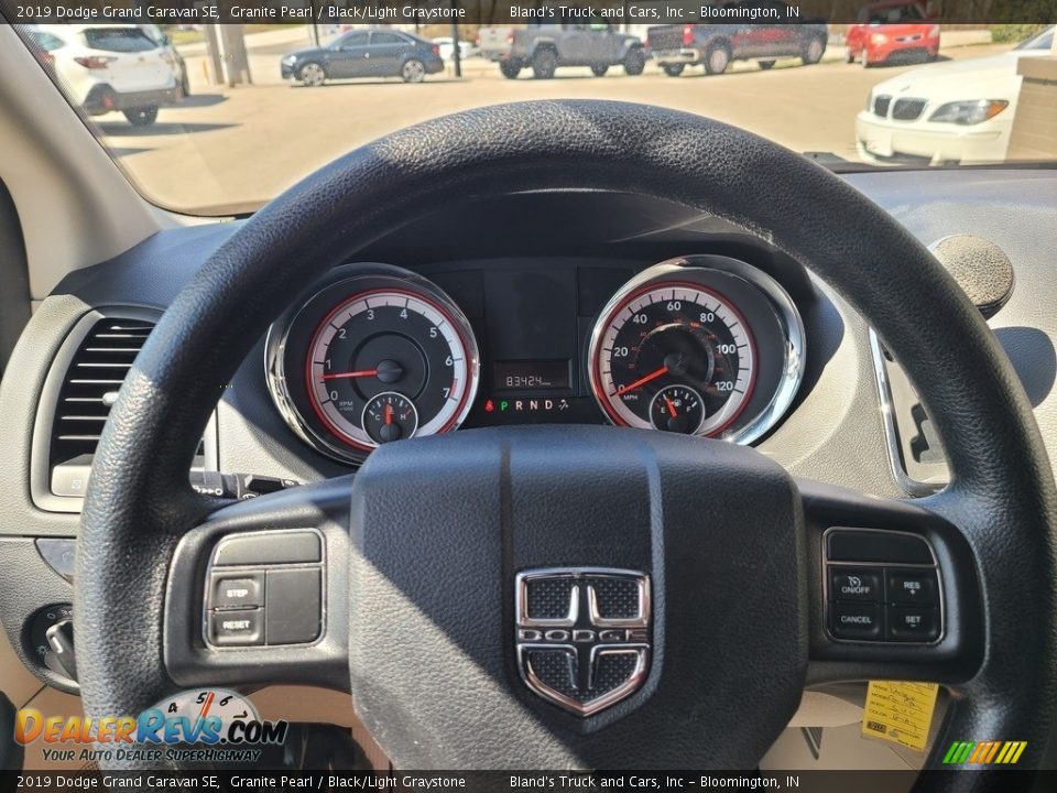 2019 Dodge Grand Caravan SE Granite Pearl / Black/Light Graystone Photo #10