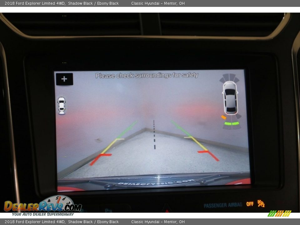2018 Ford Explorer Limited 4WD Shadow Black / Ebony Black Photo #13