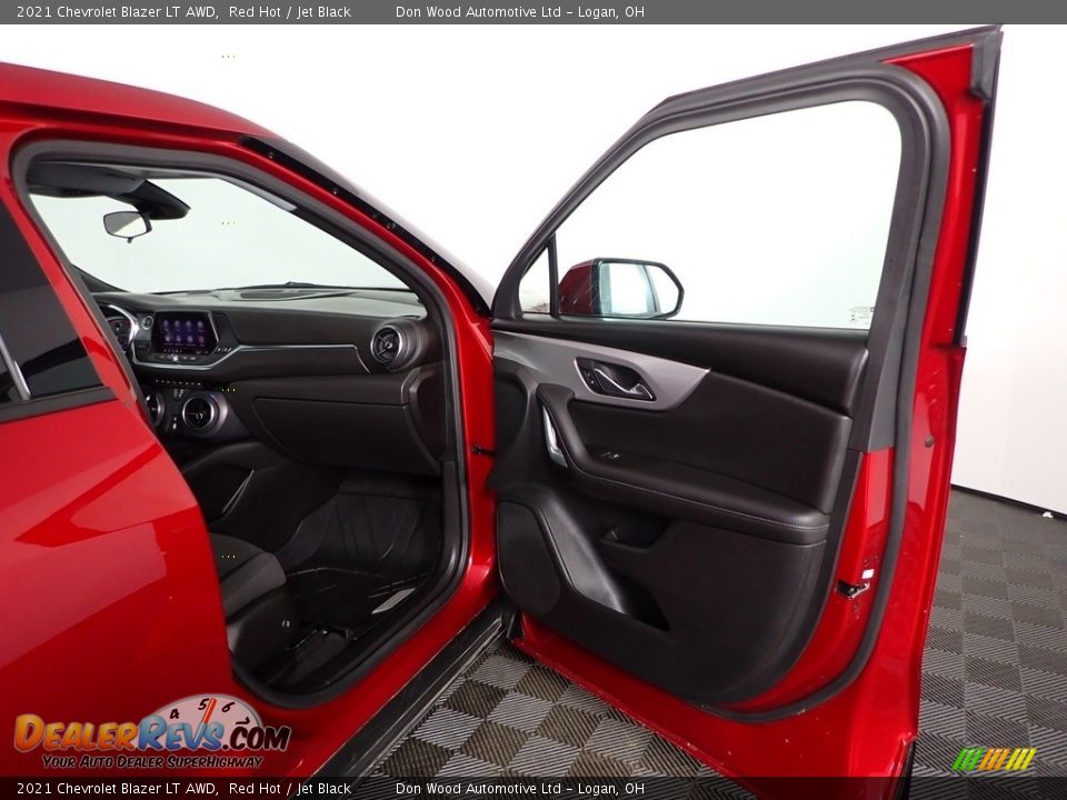 2021 Chevrolet Blazer LT AWD Red Hot / Jet Black Photo #28