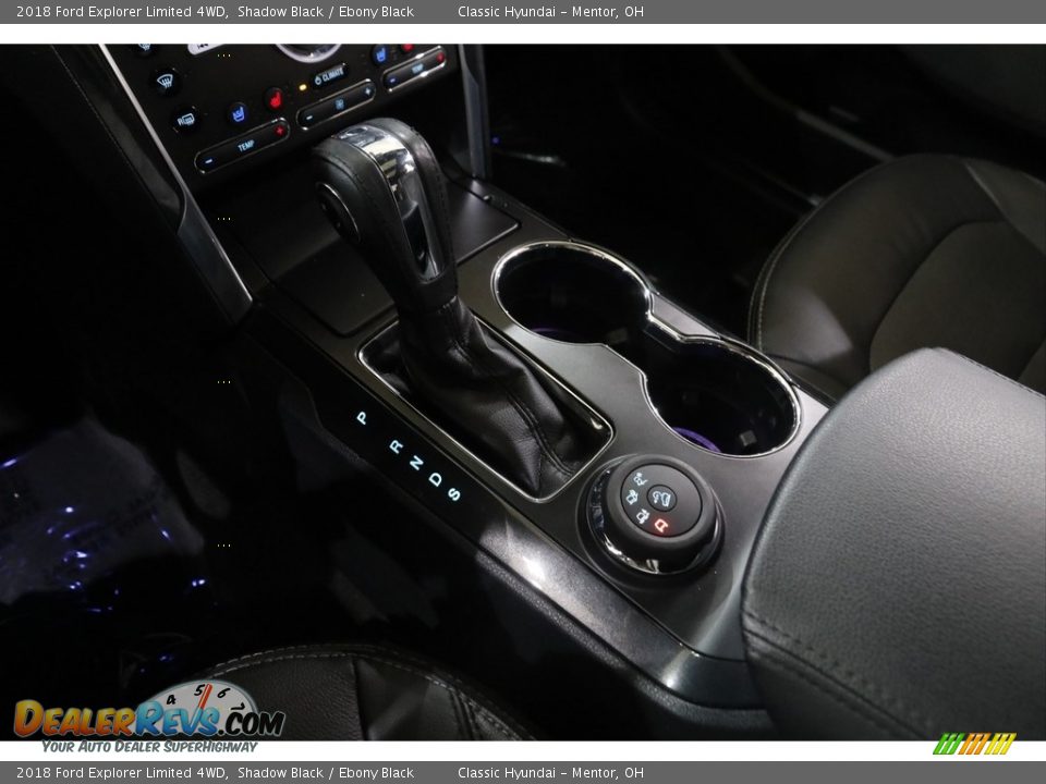 2018 Ford Explorer Limited 4WD Shadow Black / Ebony Black Photo #15