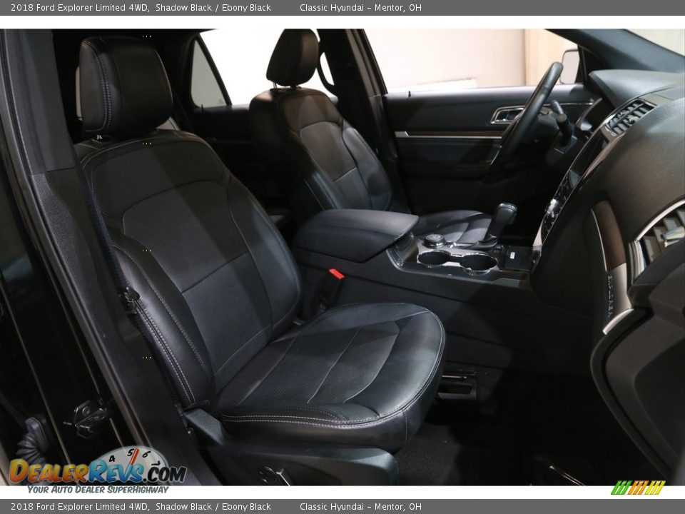 2018 Ford Explorer Limited 4WD Shadow Black / Ebony Black Photo #16