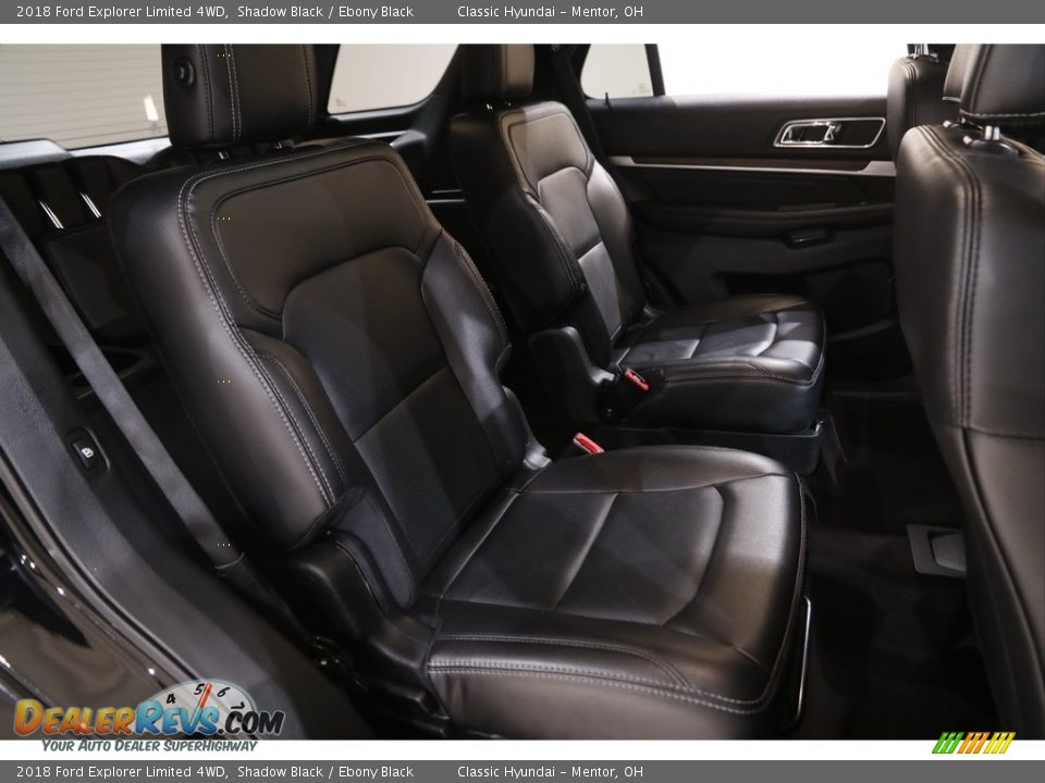 2018 Ford Explorer Limited 4WD Shadow Black / Ebony Black Photo #17