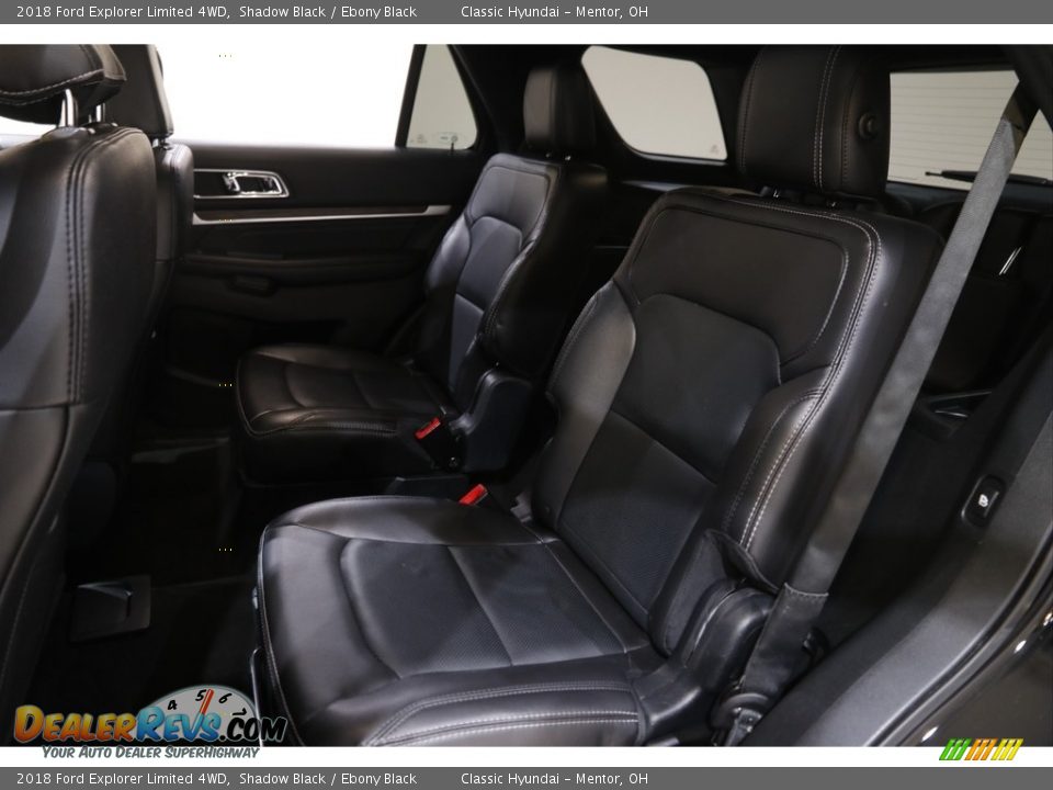 2018 Ford Explorer Limited 4WD Shadow Black / Ebony Black Photo #18
