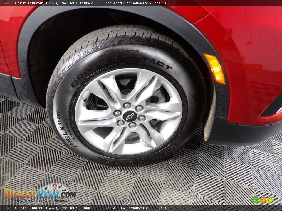 2021 Chevrolet Blazer LT AWD Red Hot / Jet Black Photo #33