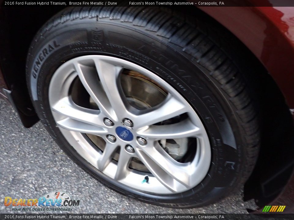 2016 Ford Fusion Hybrid Titanium Wheel Photo #10