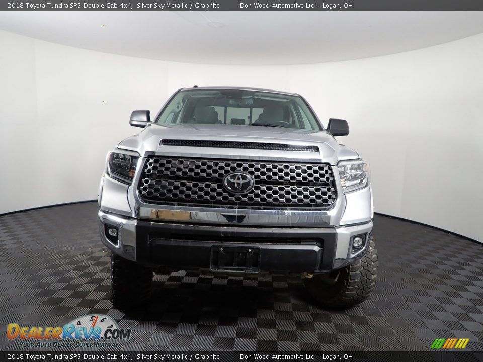 2018 Toyota Tundra SR5 Double Cab 4x4 Silver Sky Metallic / Graphite Photo #4