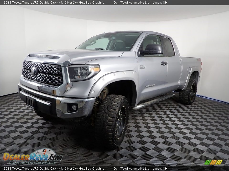 2018 Toyota Tundra SR5 Double Cab 4x4 Silver Sky Metallic / Graphite Photo #7