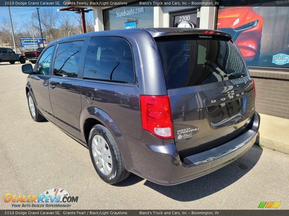 2019 Dodge Grand Caravan SE Granite Pearl / Black/Light Graystone Photo #25