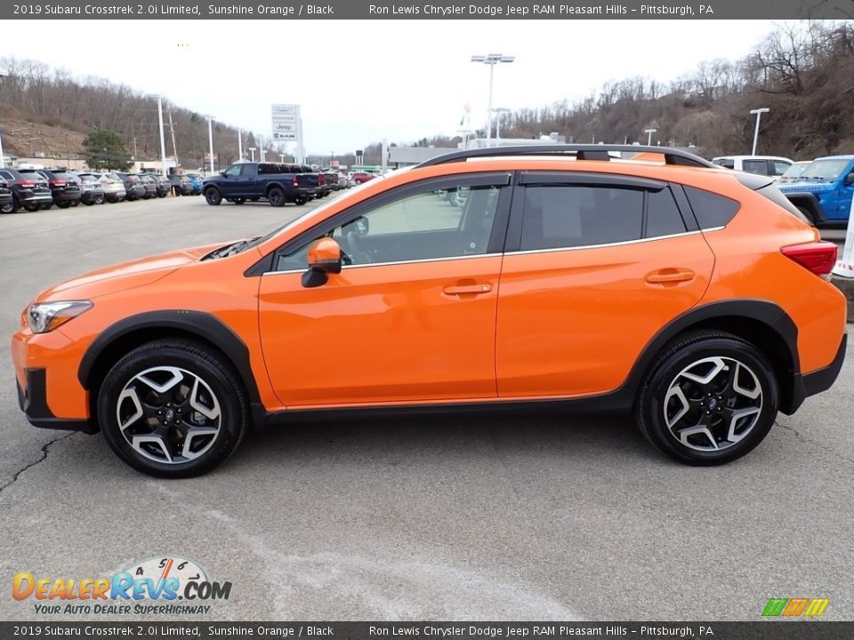 2019 Subaru Crosstrek 2.0i Limited Sunshine Orange / Black Photo #2