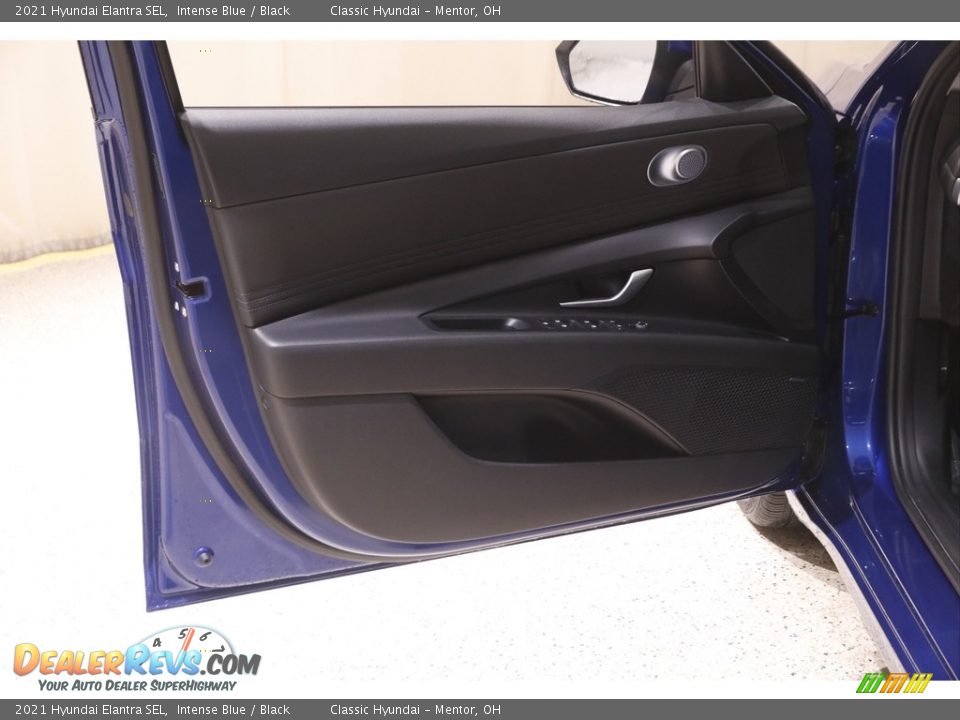 2021 Hyundai Elantra SEL Intense Blue / Black Photo #4