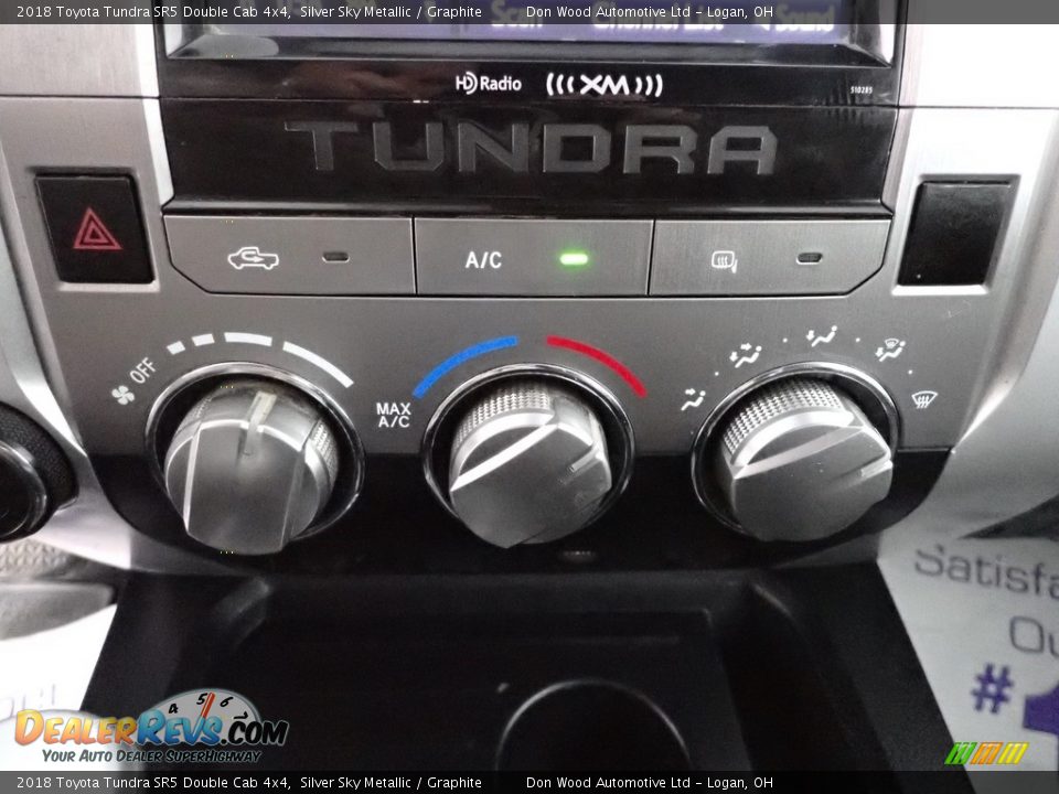 2018 Toyota Tundra SR5 Double Cab 4x4 Silver Sky Metallic / Graphite Photo #20