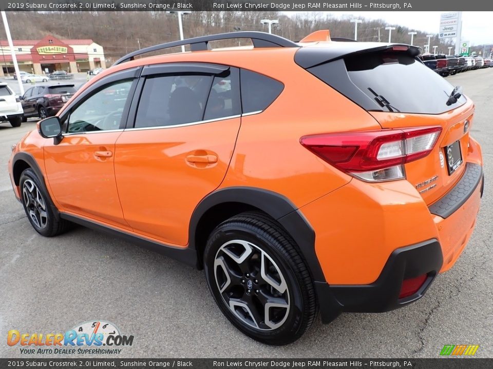 2019 Subaru Crosstrek 2.0i Limited Sunshine Orange / Black Photo #3