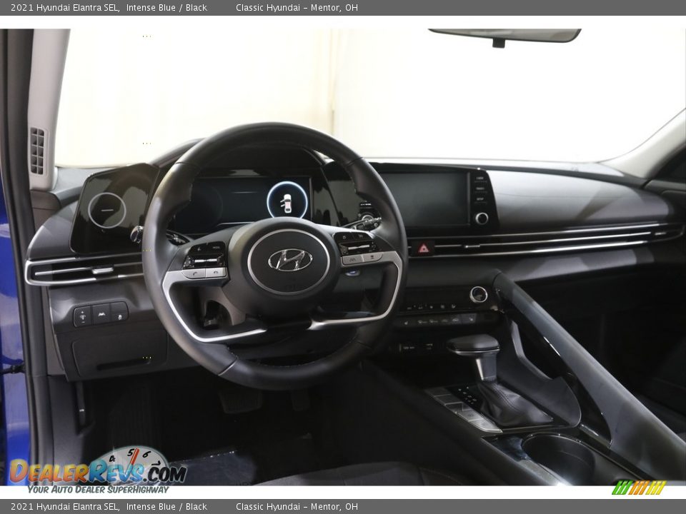 2021 Hyundai Elantra SEL Intense Blue / Black Photo #6