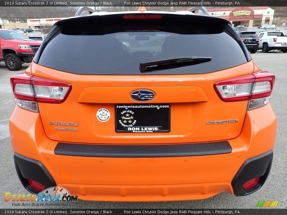 2019 Subaru Crosstrek 2.0i Limited Sunshine Orange / Black Photo #4