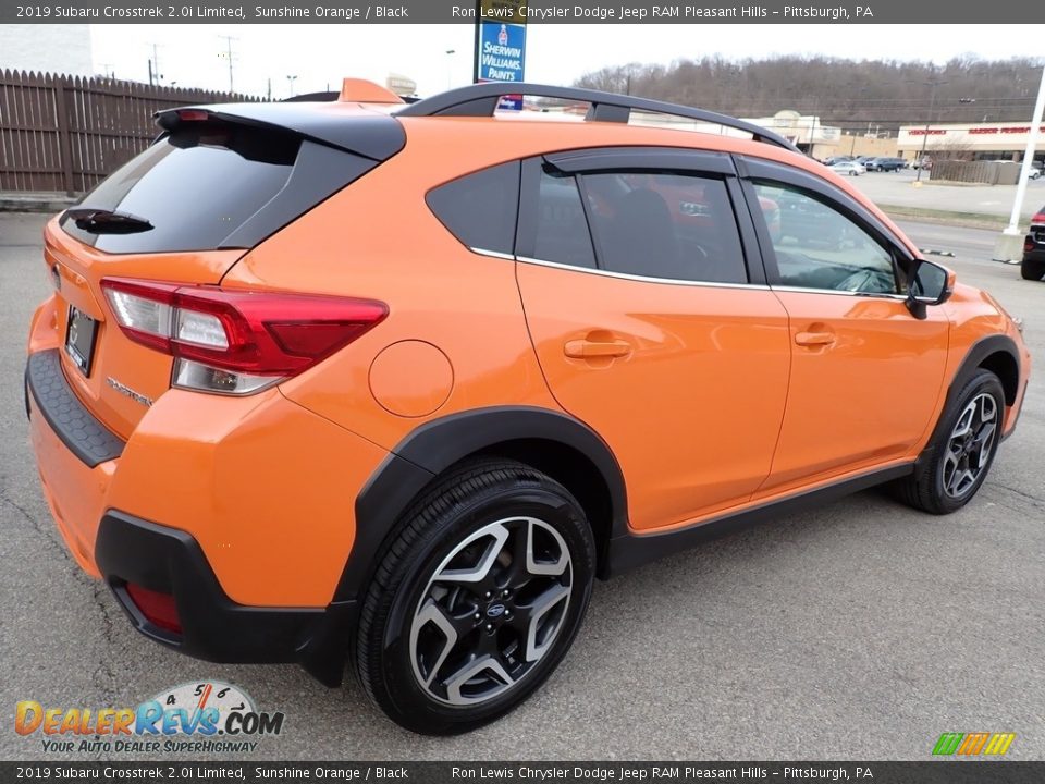 2019 Subaru Crosstrek 2.0i Limited Sunshine Orange / Black Photo #6