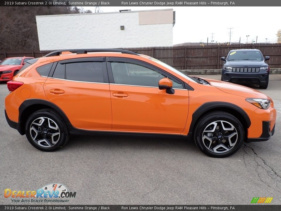 2019 Subaru Crosstrek 2.0i Limited Sunshine Orange / Black Photo #7