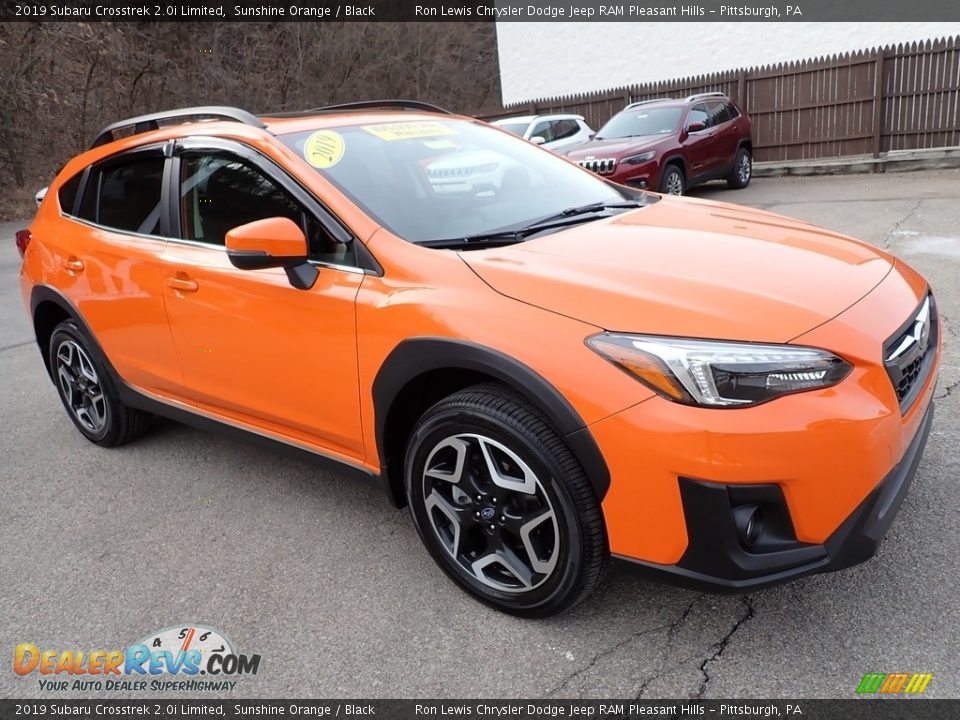 2019 Subaru Crosstrek 2.0i Limited Sunshine Orange / Black Photo #8