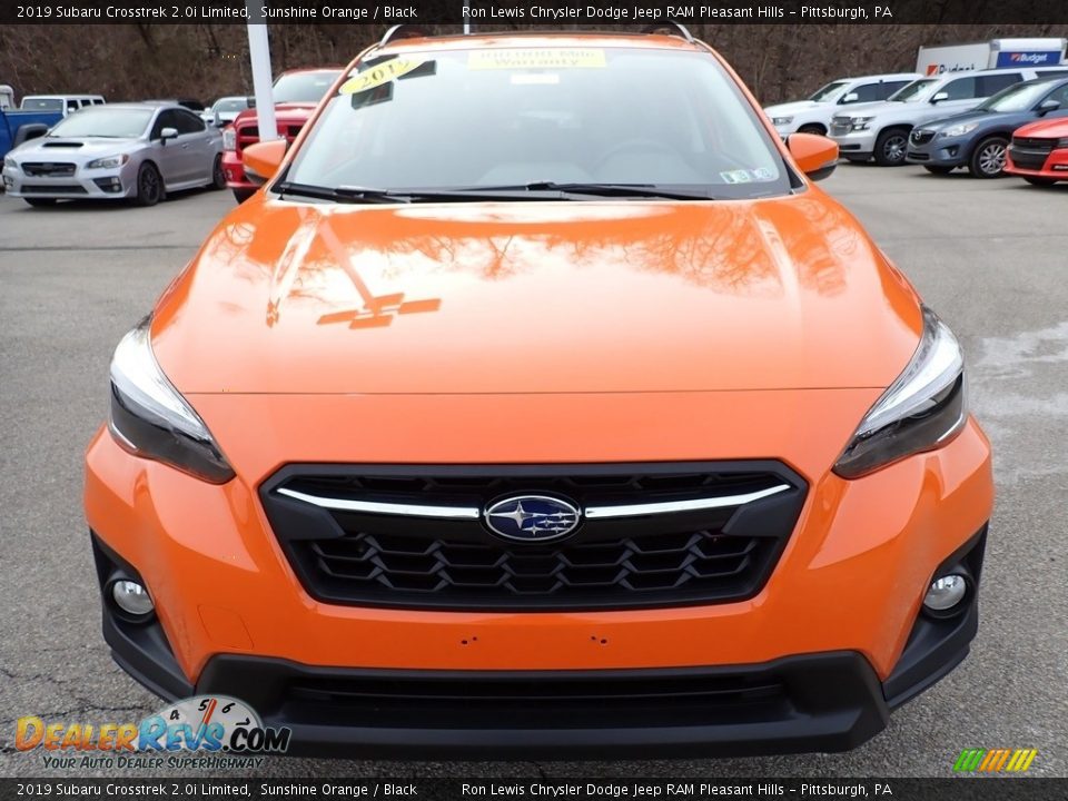 2019 Subaru Crosstrek 2.0i Limited Sunshine Orange / Black Photo #9