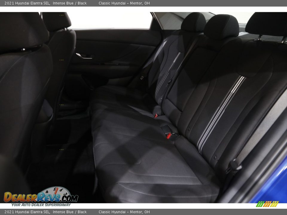 2021 Hyundai Elantra SEL Intense Blue / Black Photo #16