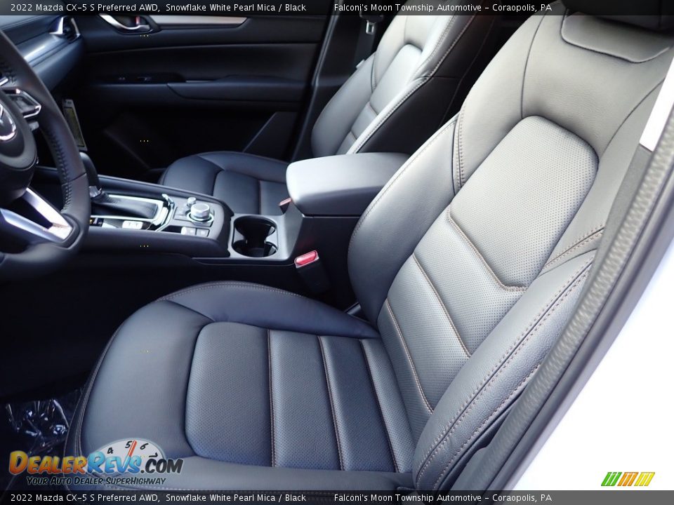 Front Seat of 2022 Mazda CX-5 S Preferred AWD Photo #11