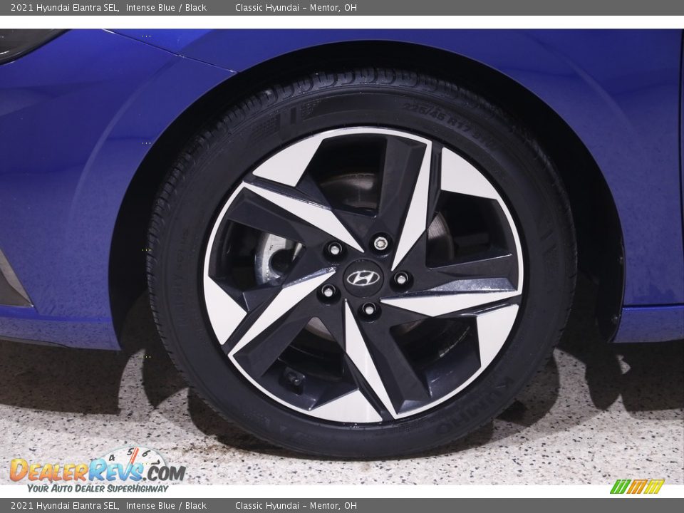 2021 Hyundai Elantra SEL Intense Blue / Black Photo #19