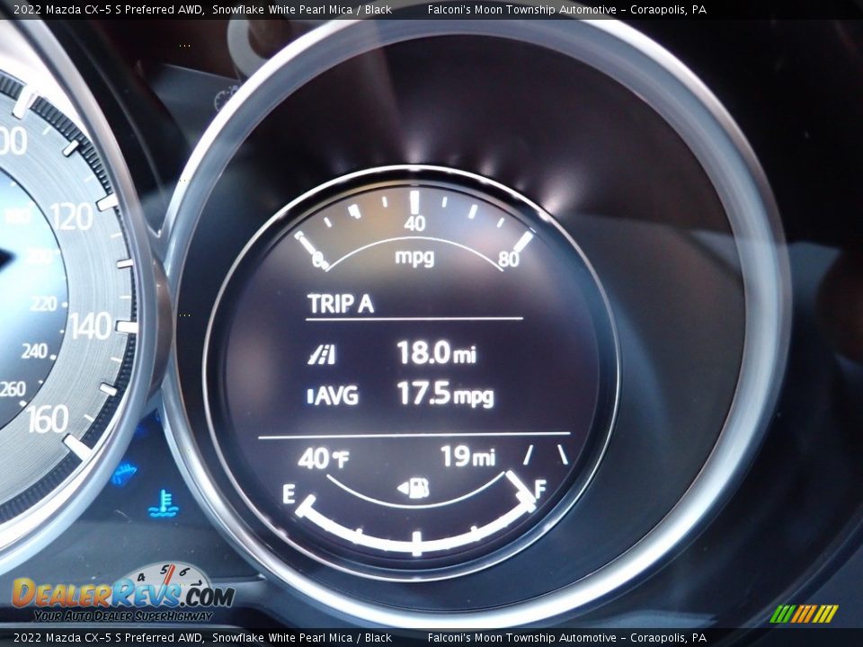 2022 Mazda CX-5 S Preferred AWD Gauges Photo #19